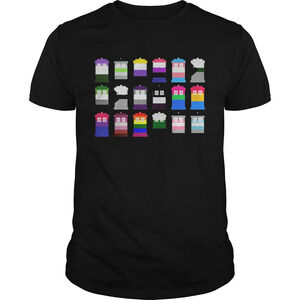 18 Buildings Cold And Hot Colors Shirt